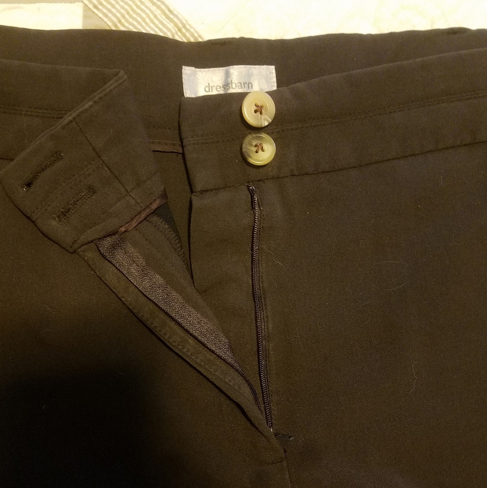Chocolate Brown Dress Pants from dressbarn